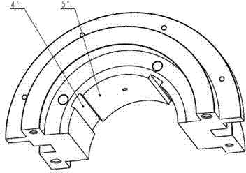 Independent oil supply sliding bearing with changeable pads and compressor equipped with bearing