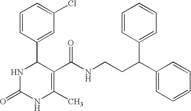 Dihydropyrimidine compounds and compositions containing the same