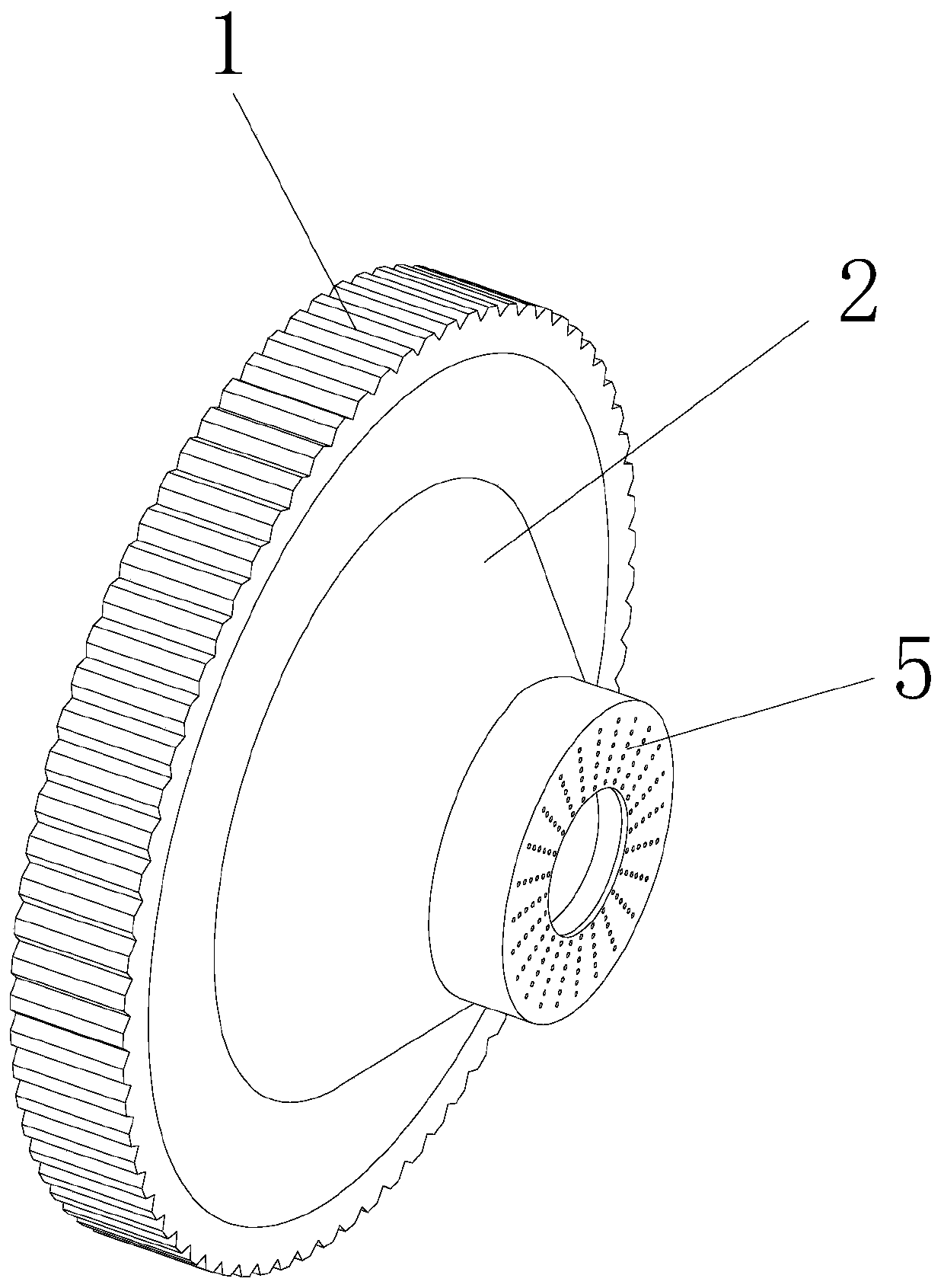 Universal focusing ring suitable for different lenses and implementation method thereof