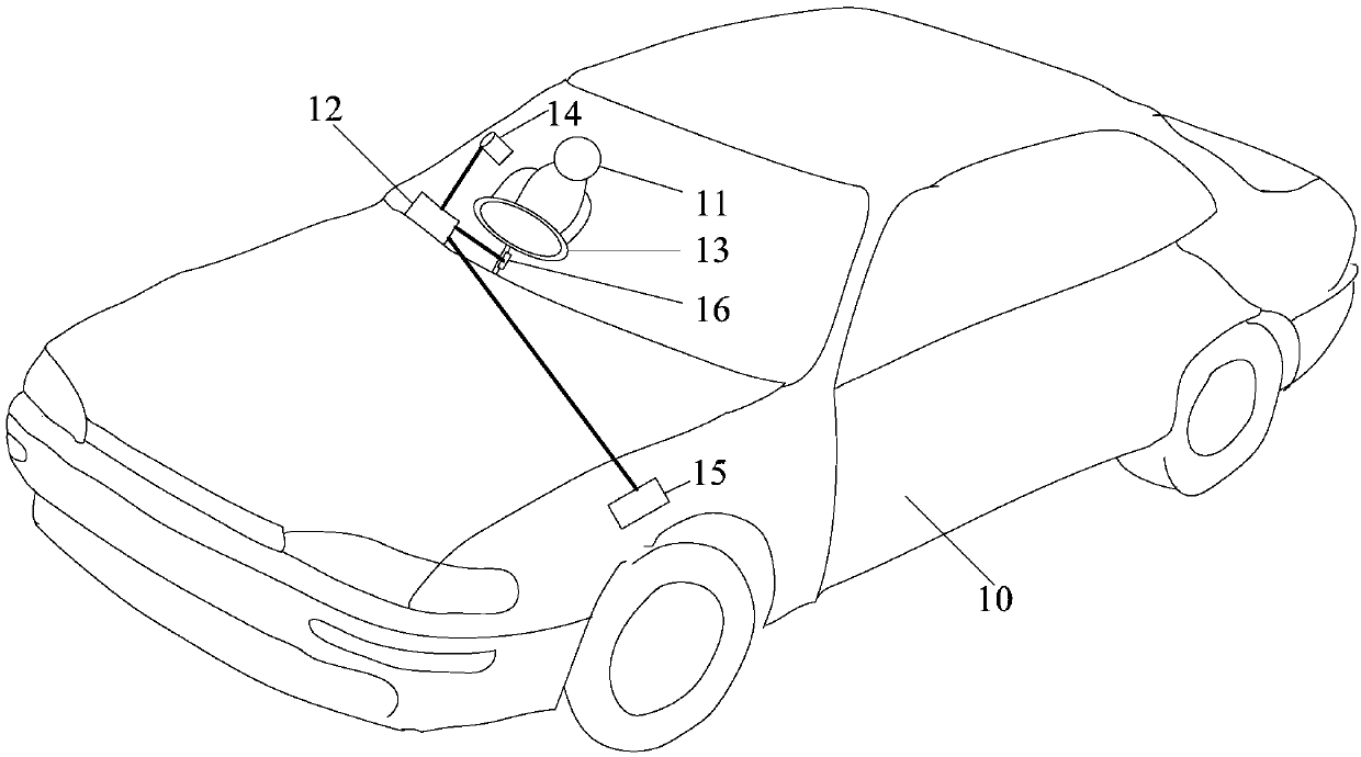 Method, device and system for monitoring driving behavior, vehicle and storage medium