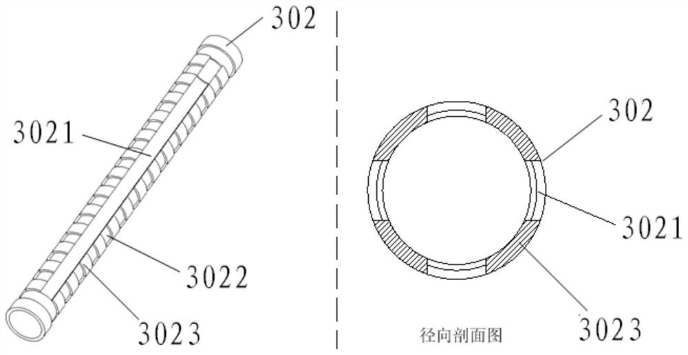 A bamboo fiber laser hydrophone packaging structure and assembling method thereof