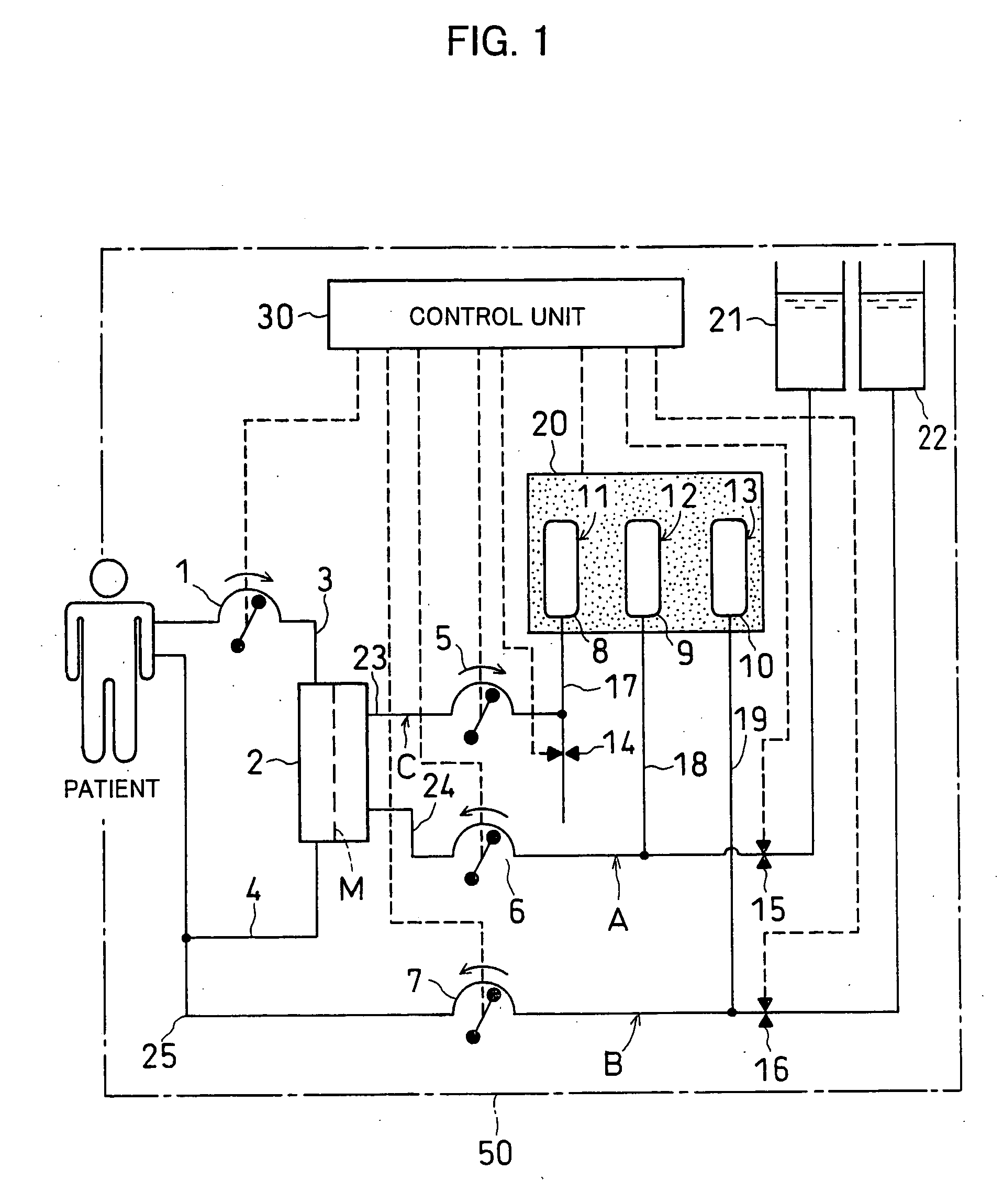 Blood purifying device and method of operating the same