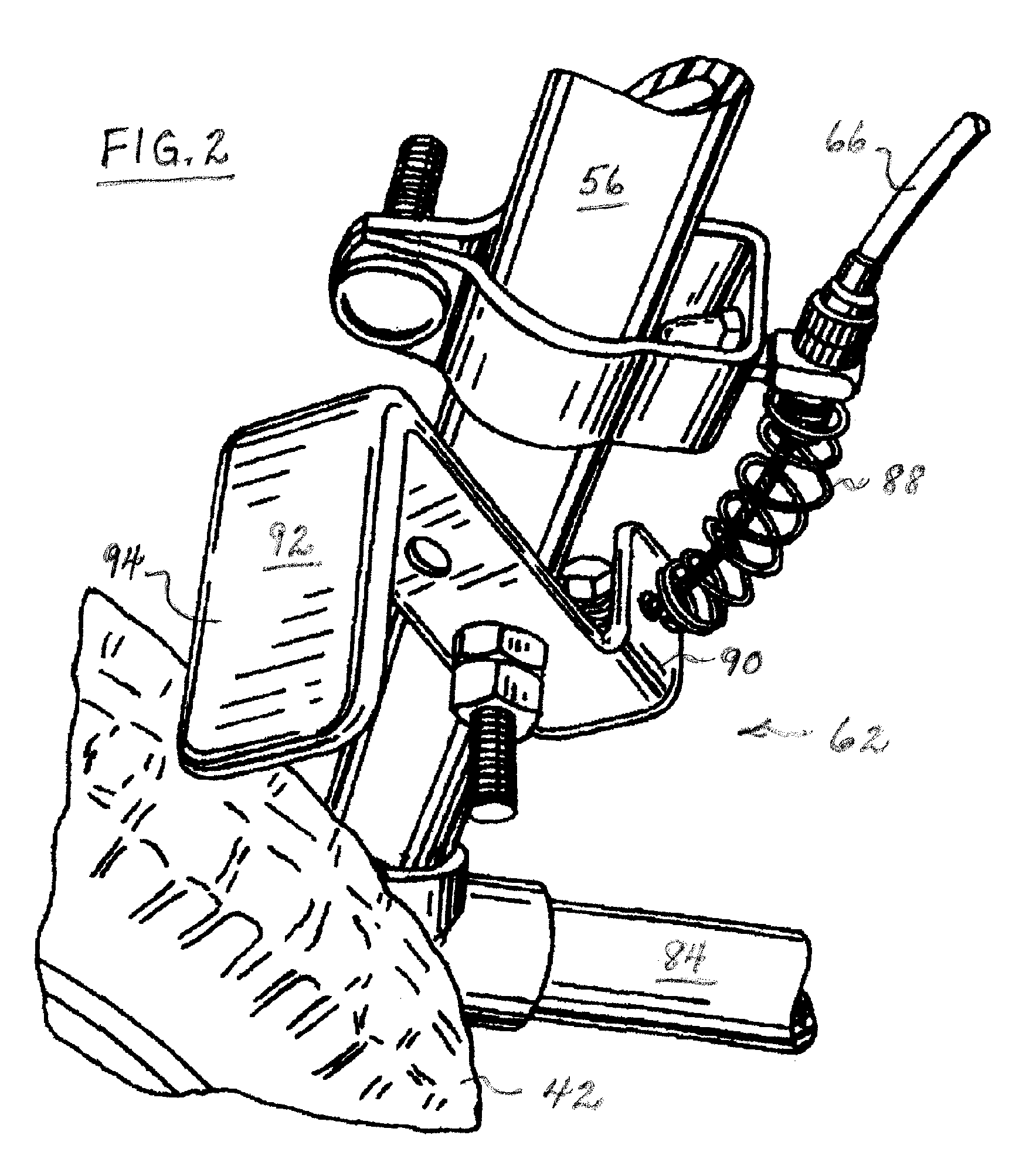 Assisted walking device