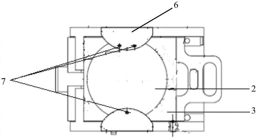 Specimen disc positioning device of total reflection X-ray fluorescence spectrophotometer
