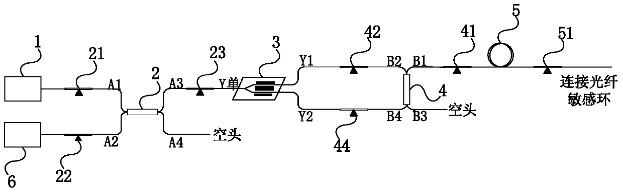 Photoelectric module reverse testing method and photoelectric module fault diagnosis and discrimination method