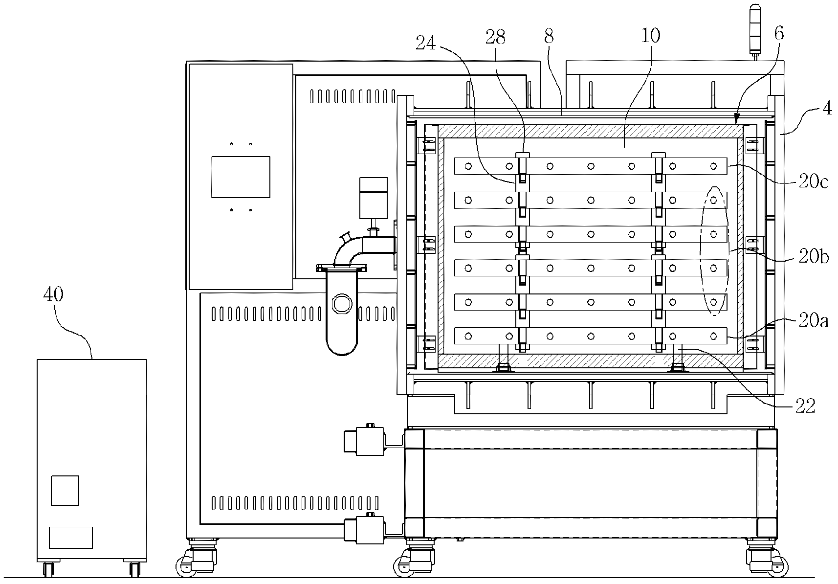 Graphite heater furnace