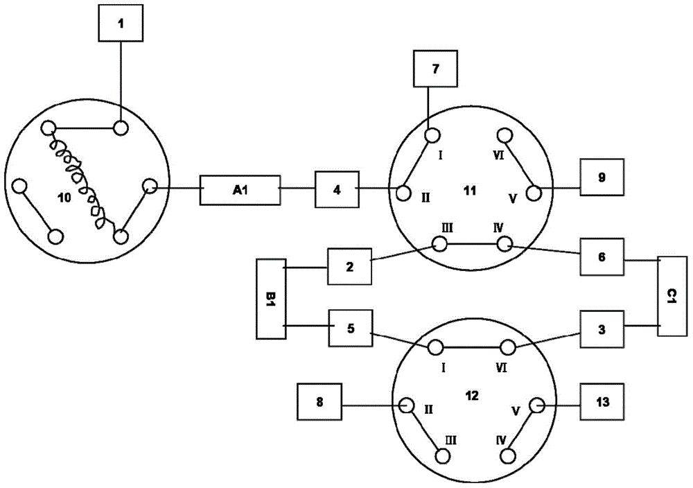 A double-column circulation separation system and method for preparing tanshinone compounds