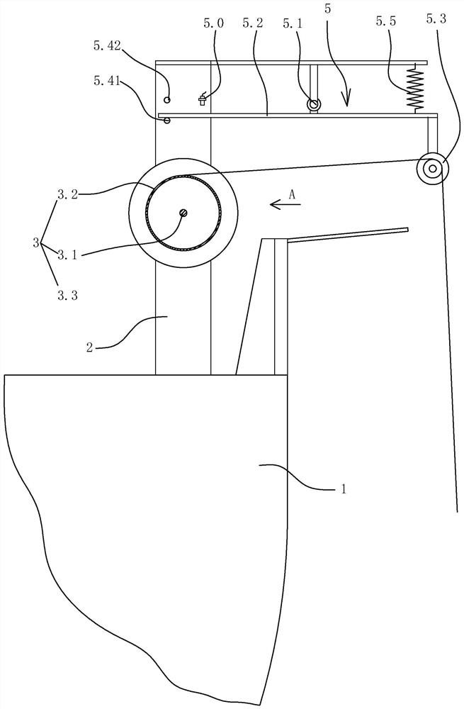 A squid fishing machine with sensors