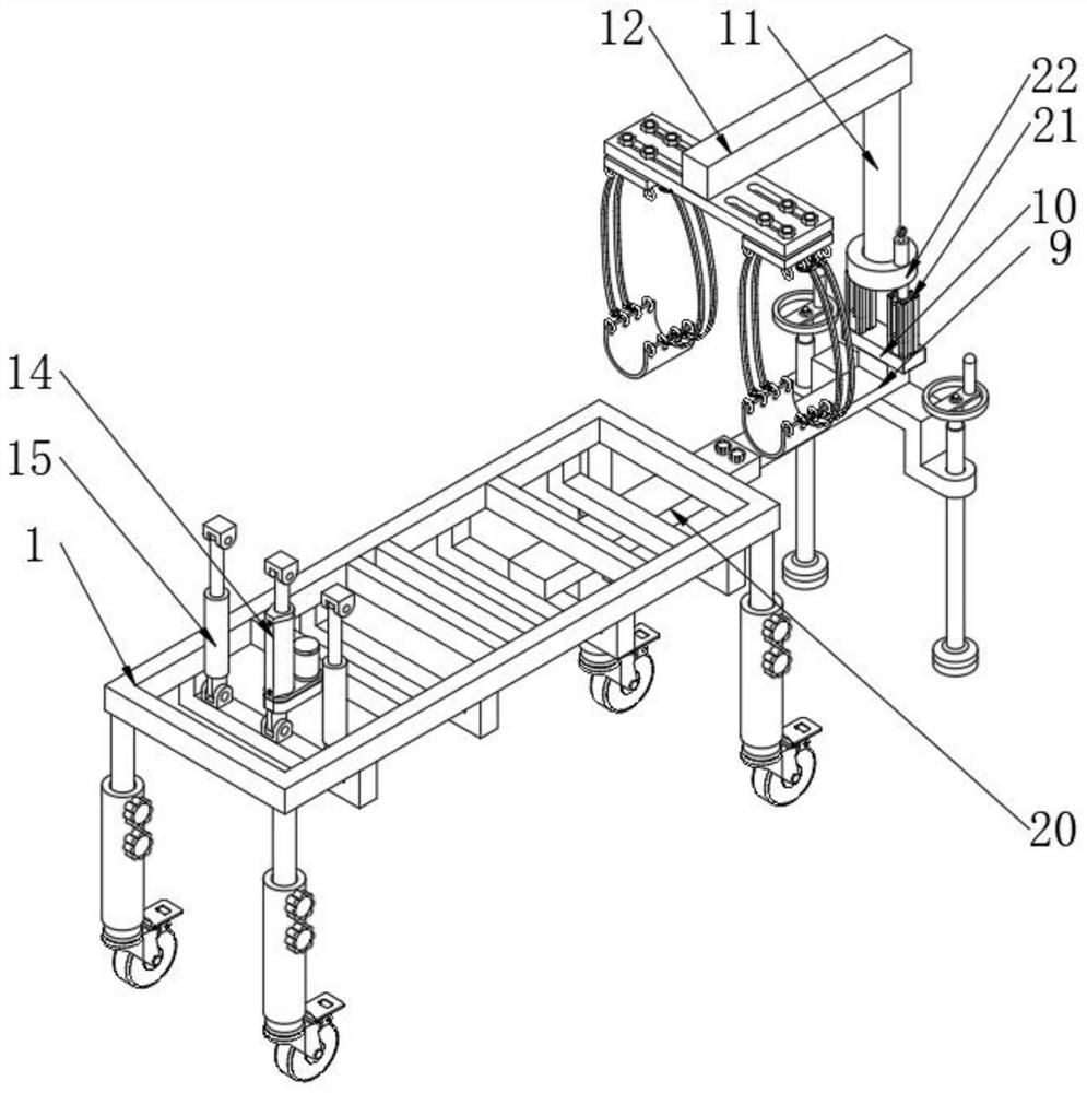 Traditional Chinese medicine rehabilitation exercise device for old people