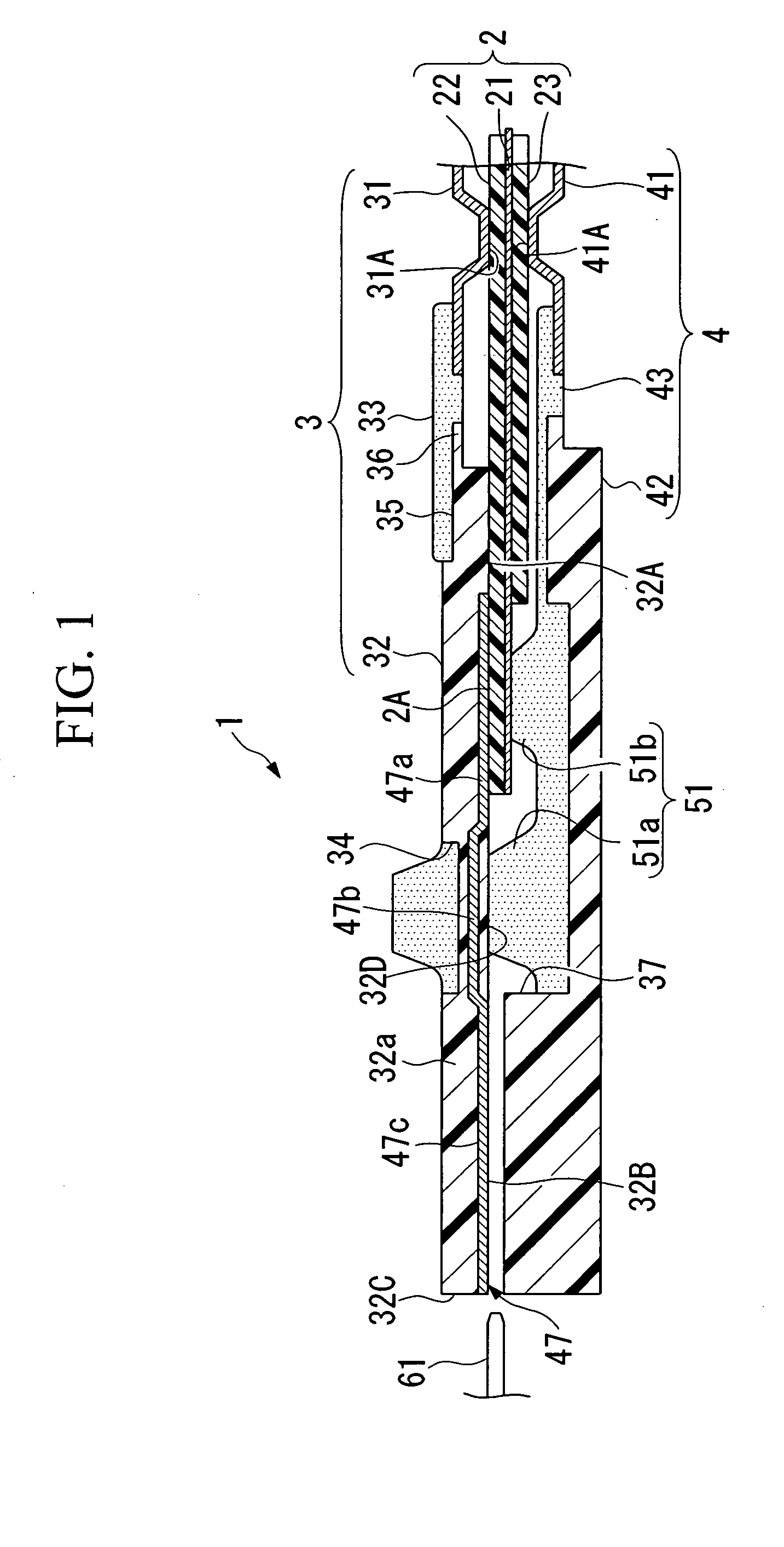 Separator, fuel cell, and connection construction between cell voltage measurement device side terminal and fuel cell side terminal