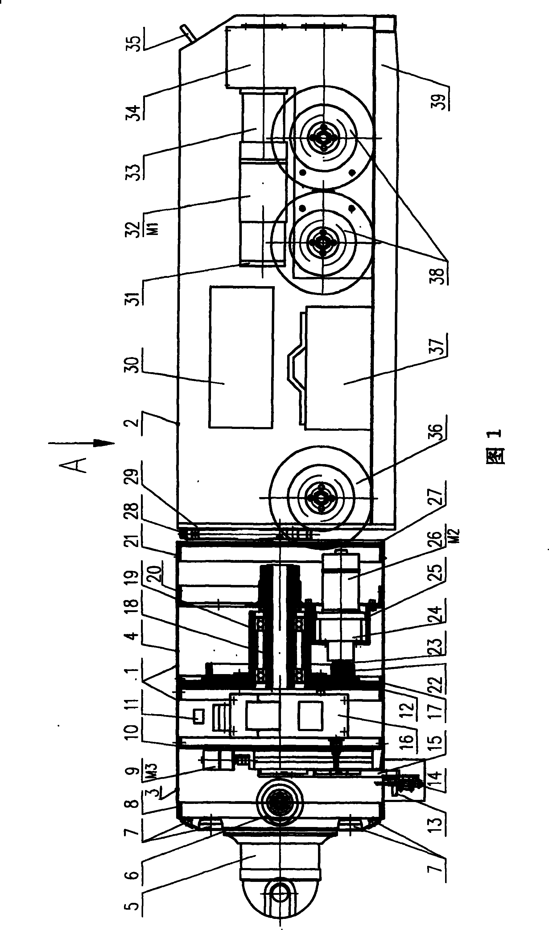 Automatically detecting machine for antirust coating in pipeline