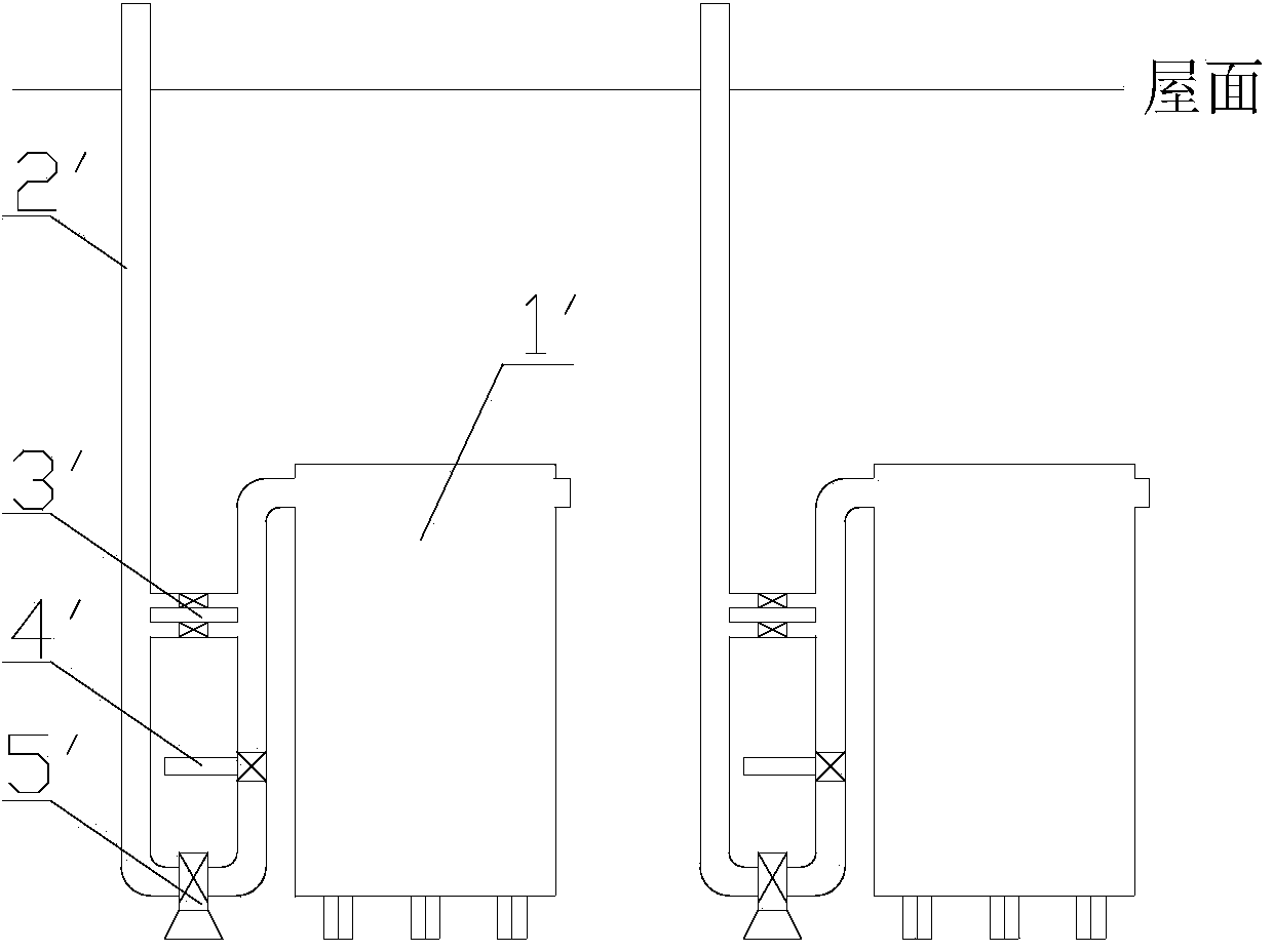 Exhaust device for elevator furnace system