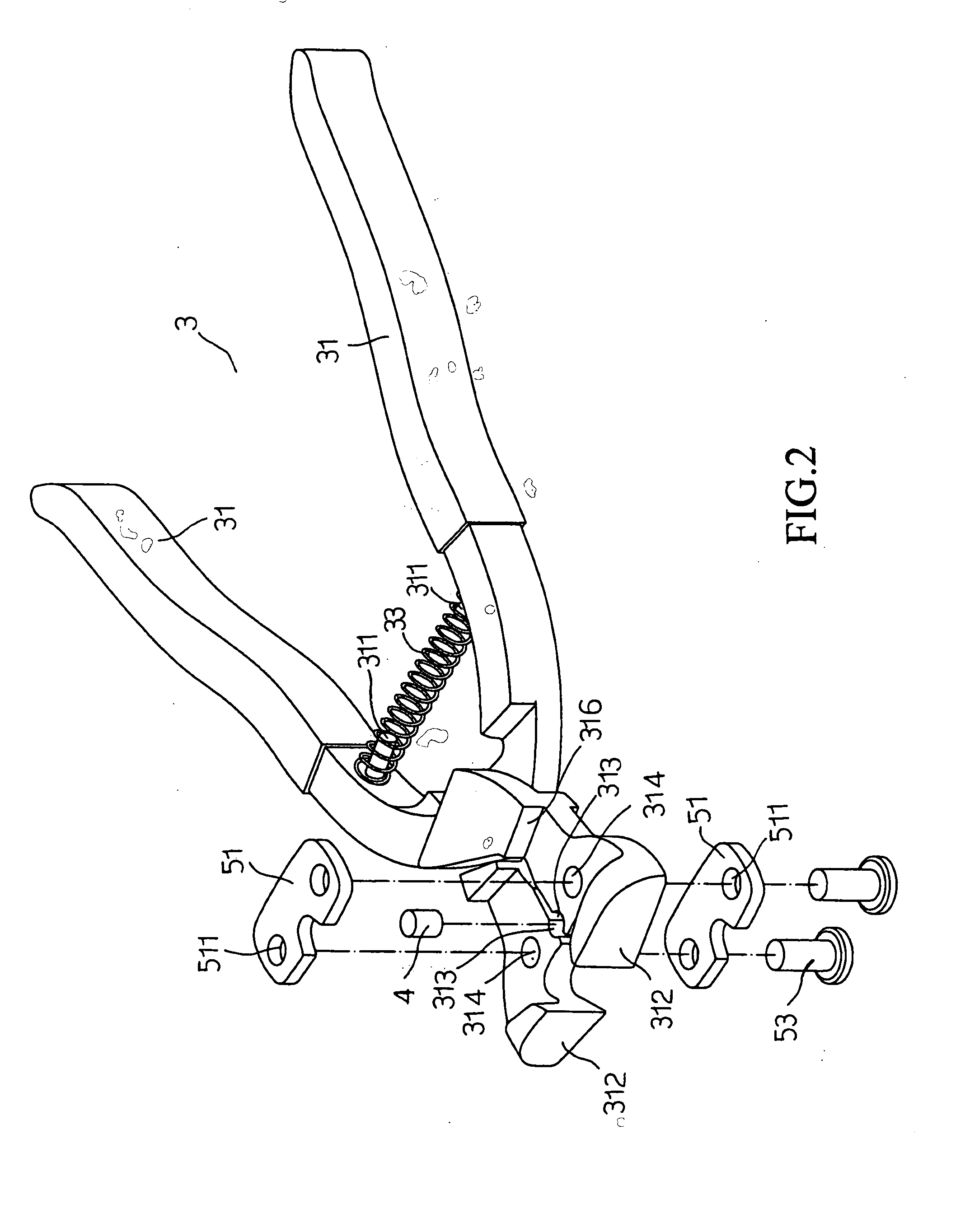 Brick pliers saving manual work