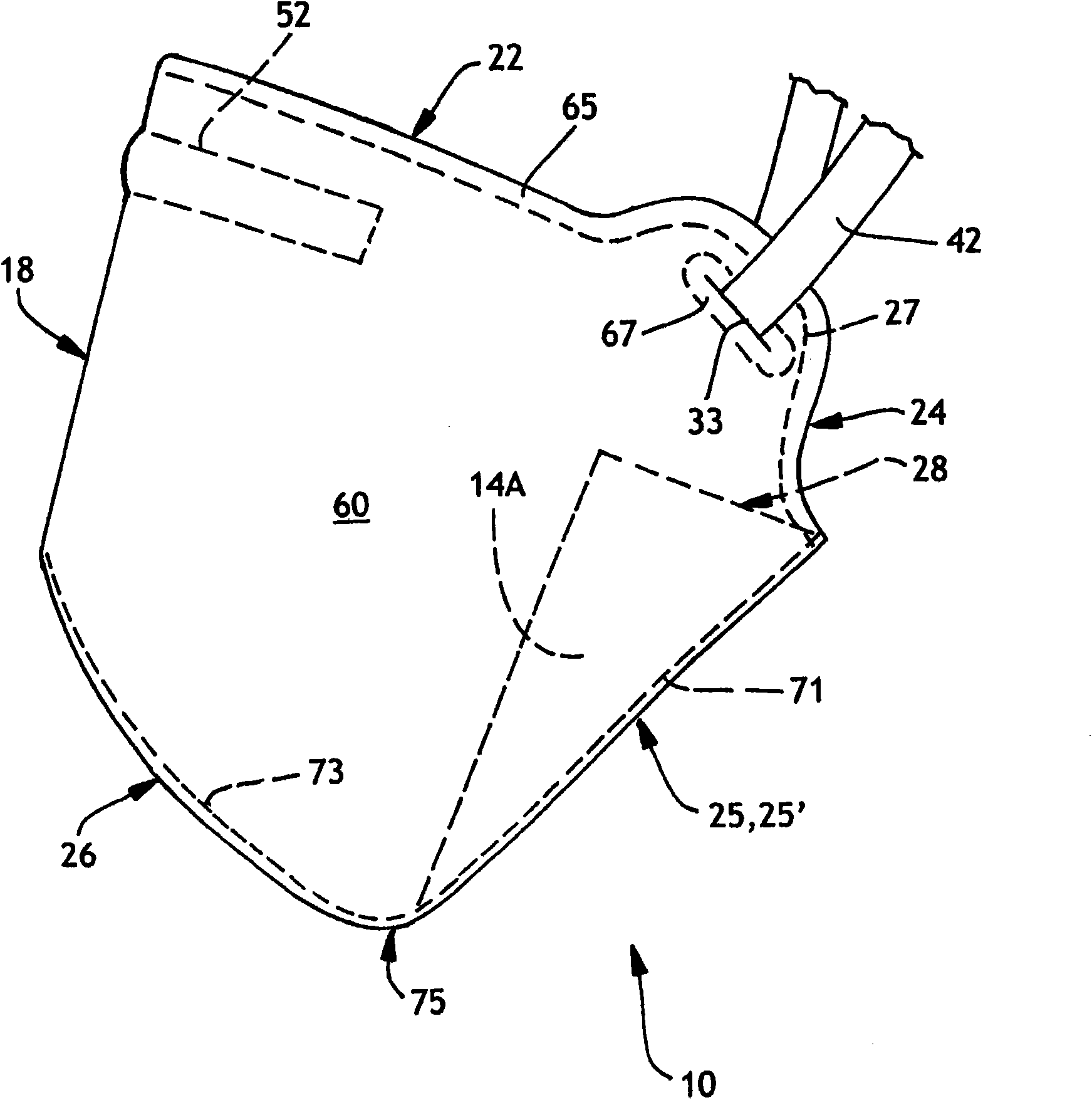 Respirator with stretch-panels