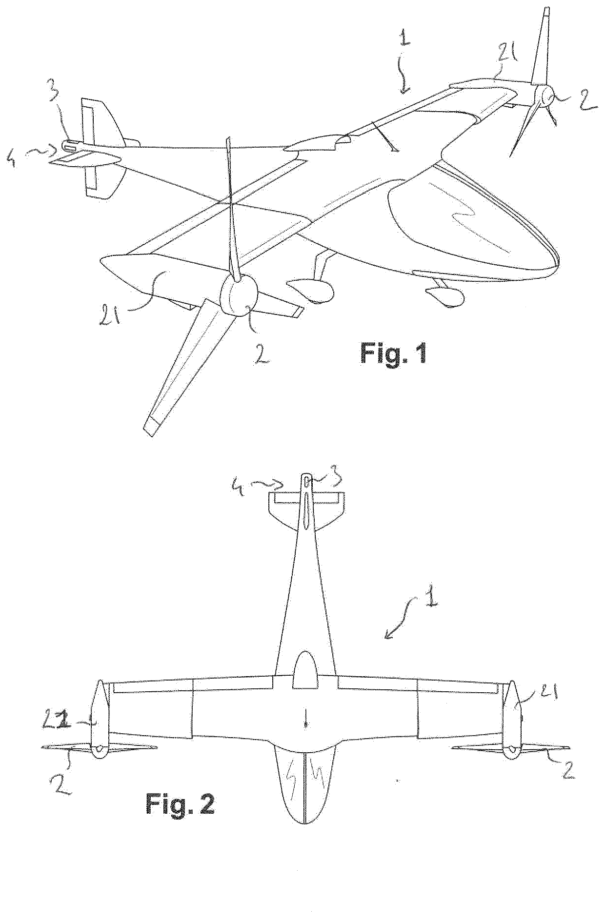 Electrical vertical take-off and landing aircraft