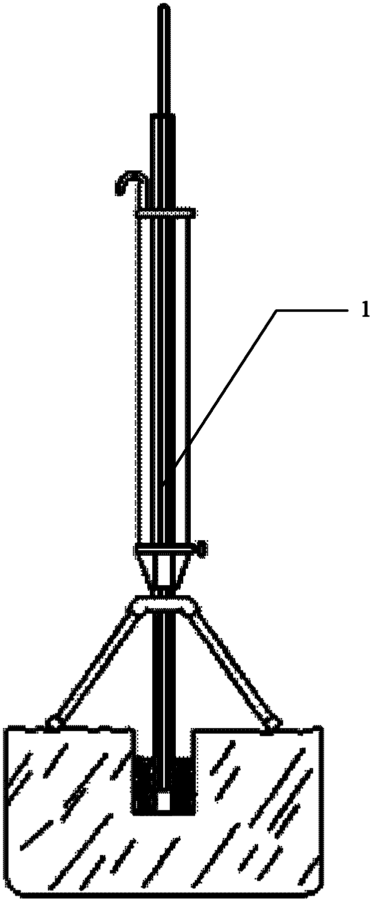 Method for measuring permeation rate of surface soil