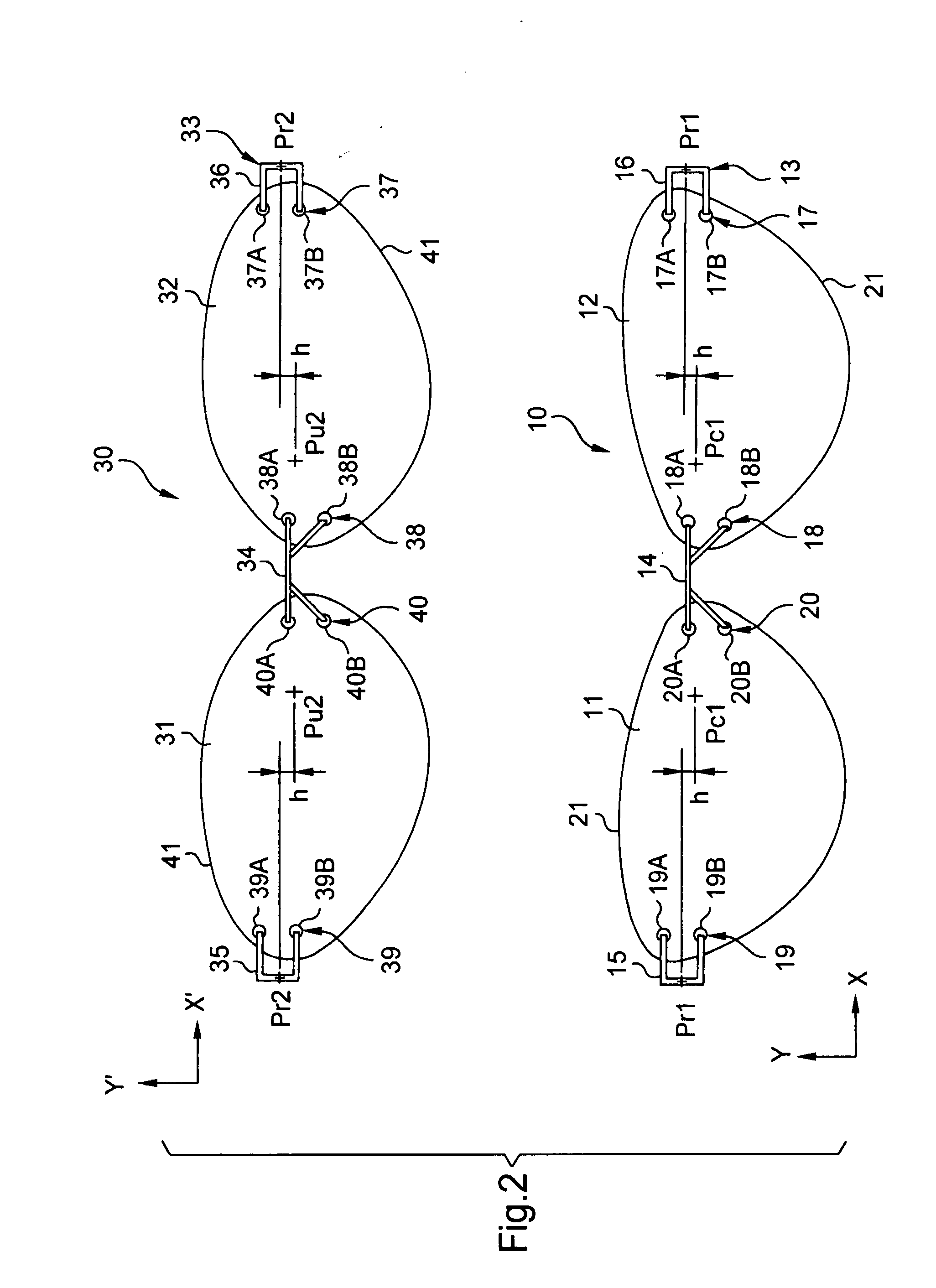 Method of Centering an Ophthalmic Lens on a Rimless Frame