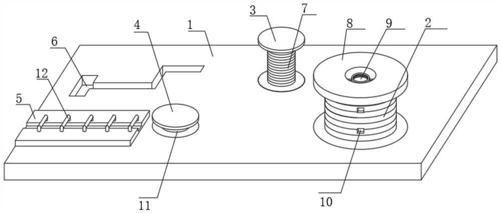 Cable dragging device for mining machinery