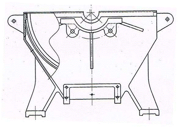 Feed grinder base