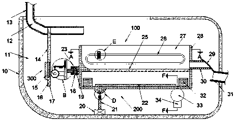 Seed treatment device for preventing seed mold