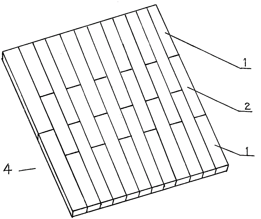 A kind of production method and application of bamboo plate for national musical instruments