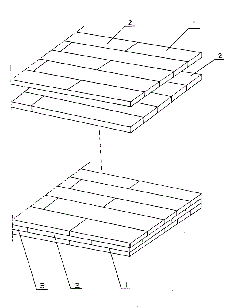 A kind of production method and application of bamboo plate for national musical instruments