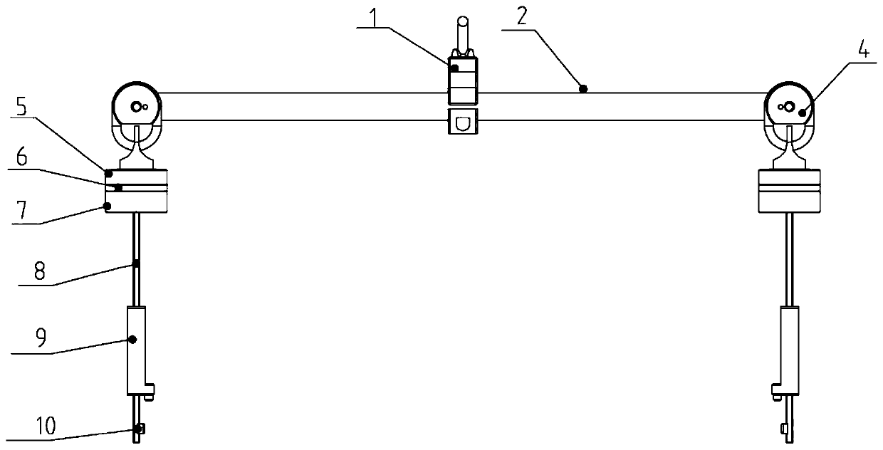 Manual clamping mechanism for battery module