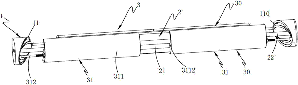 Conveying guide roller for rapid expanding and setting of high-performance films