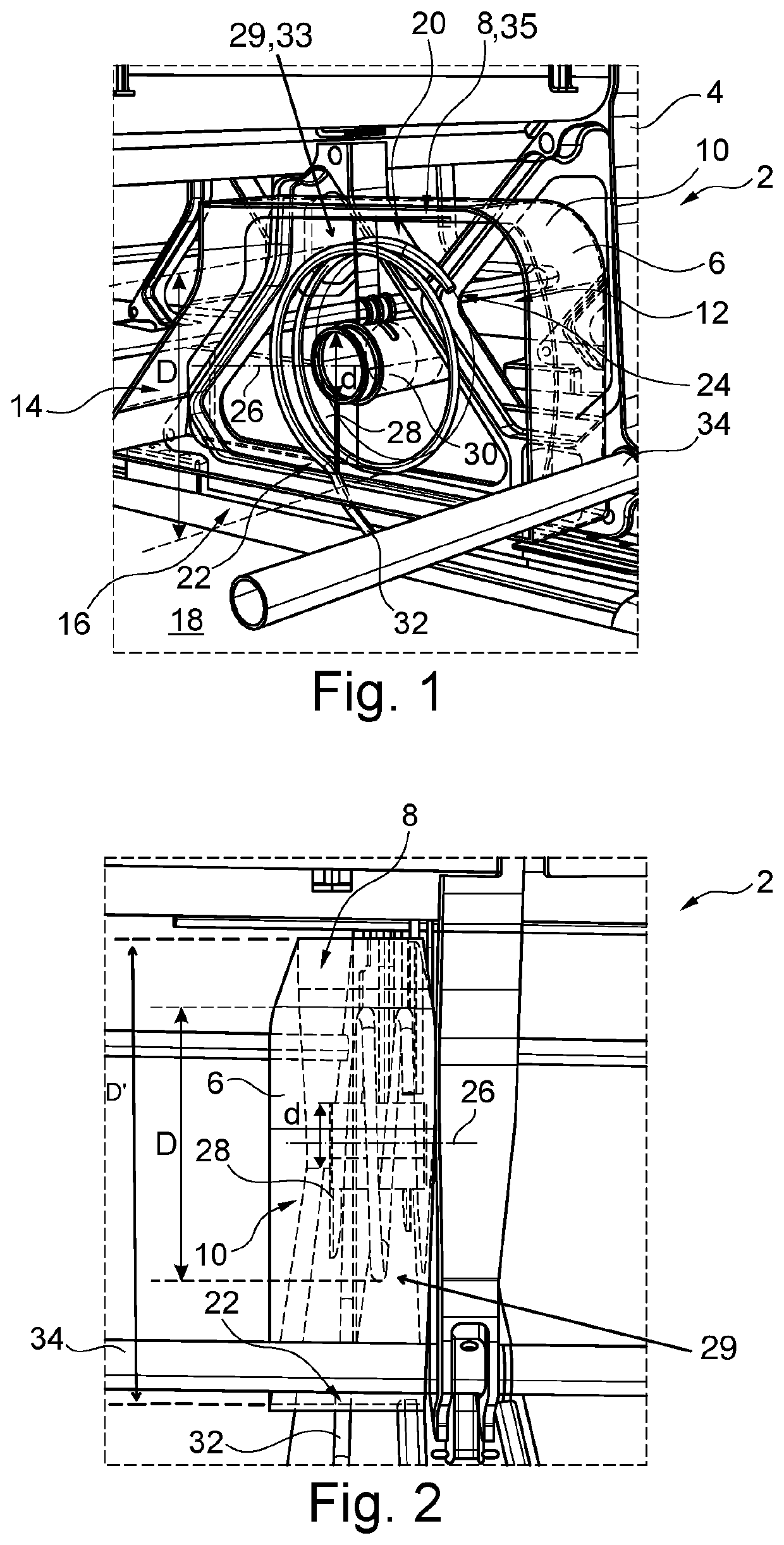 Connection system for electrically connecting a fixture in a vehicle
