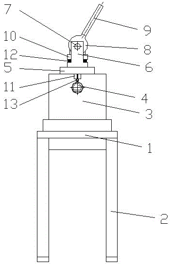 Metal tube processing fixture suitable for different tube diameters