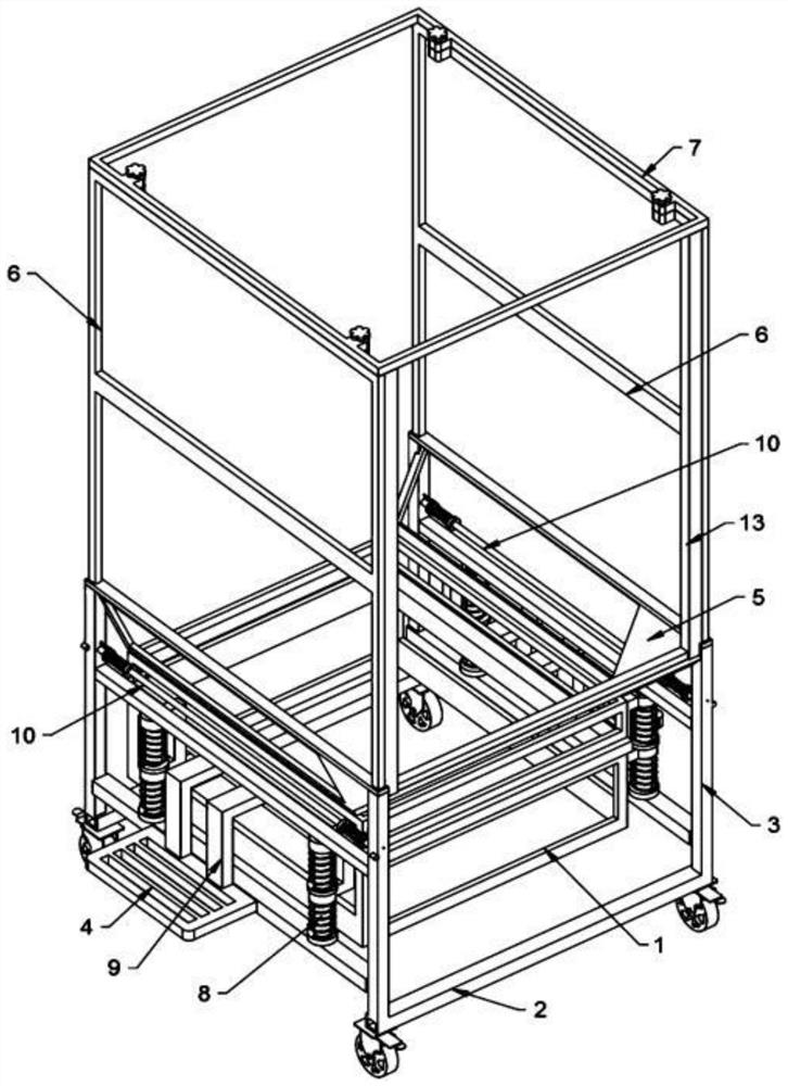 A hand-picking and holding device for peanuts used in agriculture