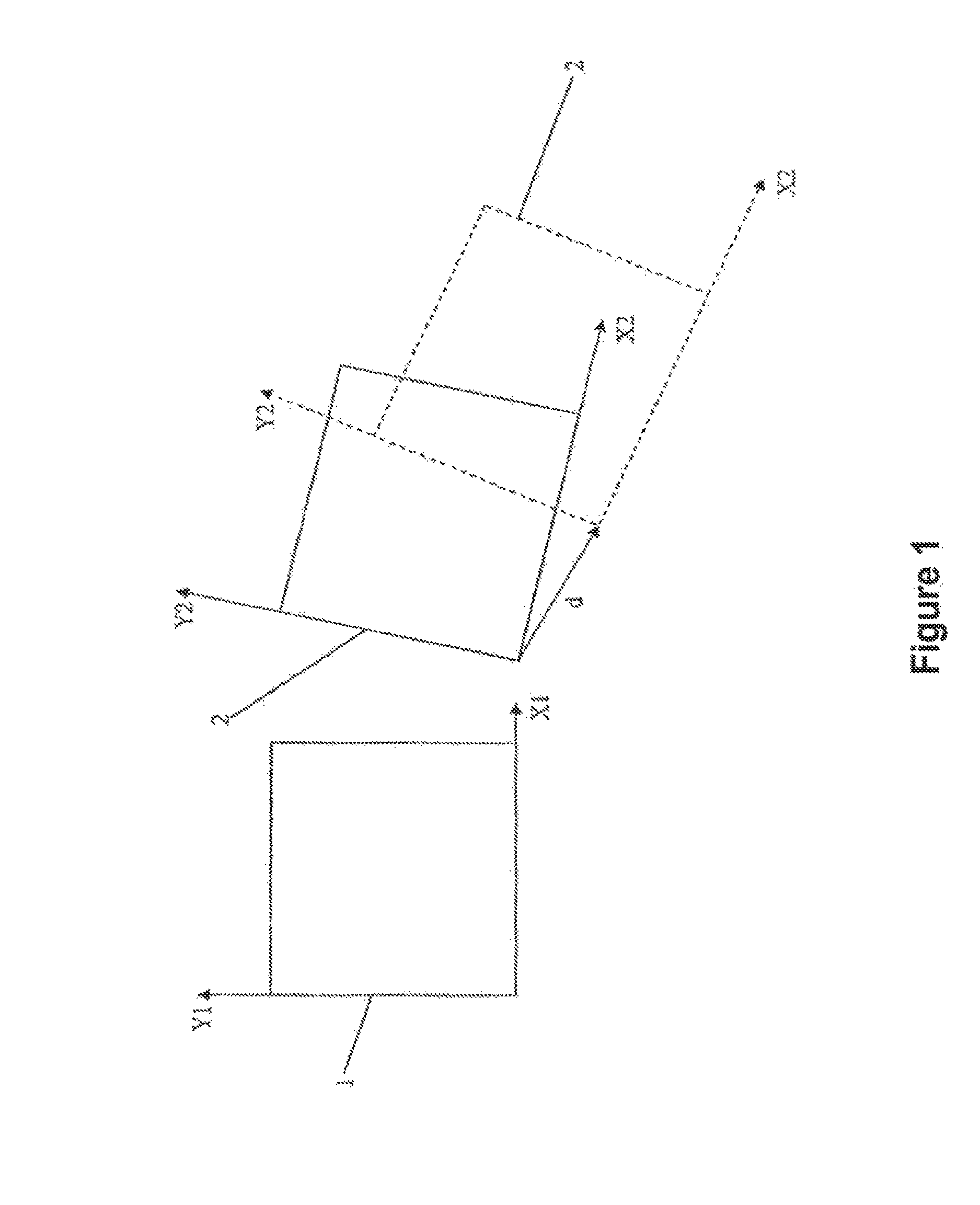 Method for verifying the relative position of bone structures