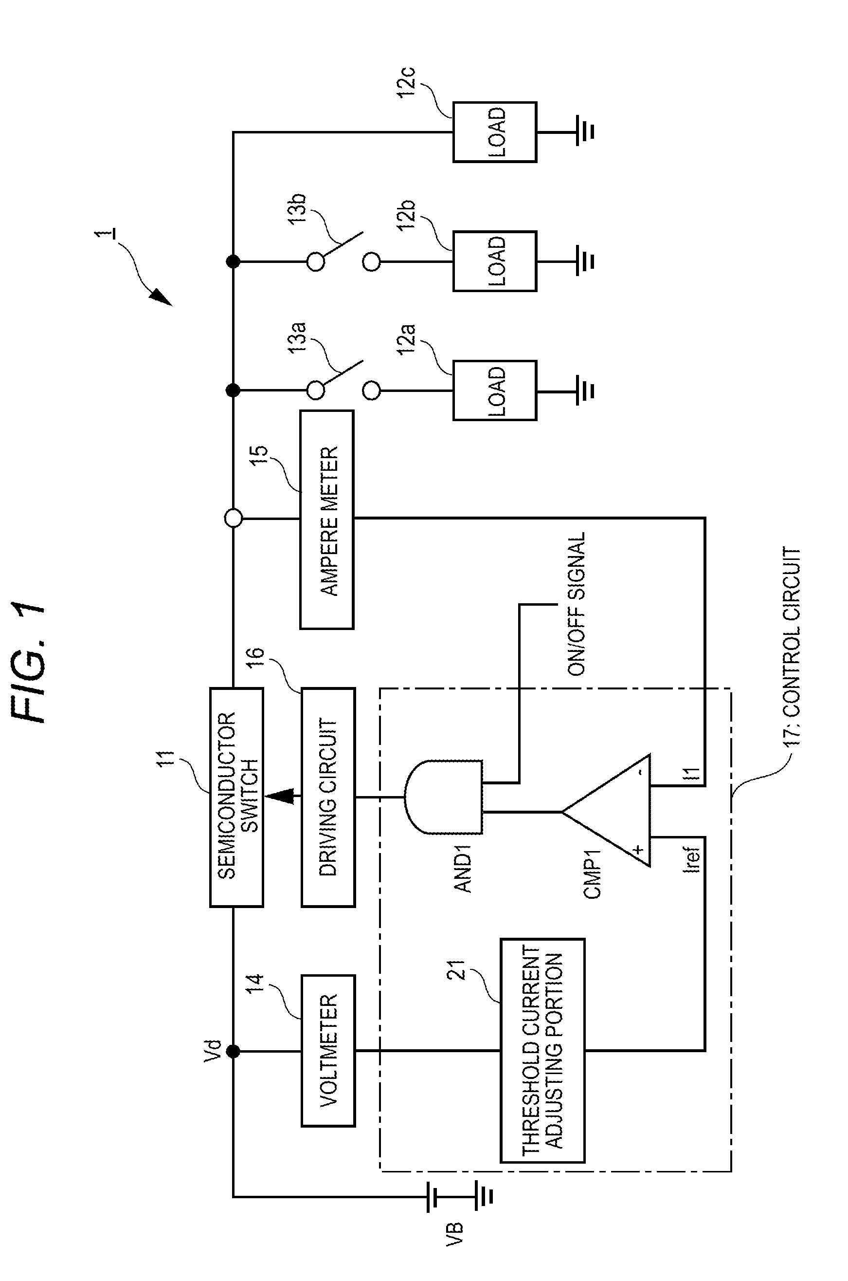 Load circuit protection device