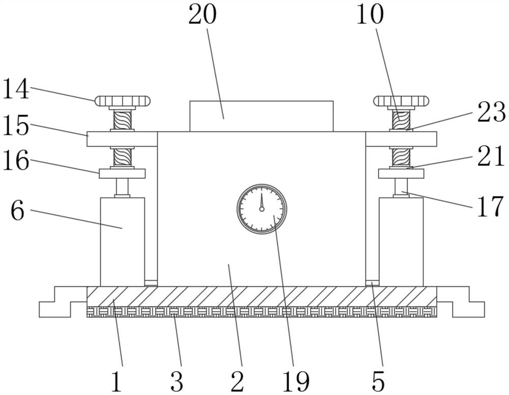 Large-load low-frequency air bag vibration isolator for ship