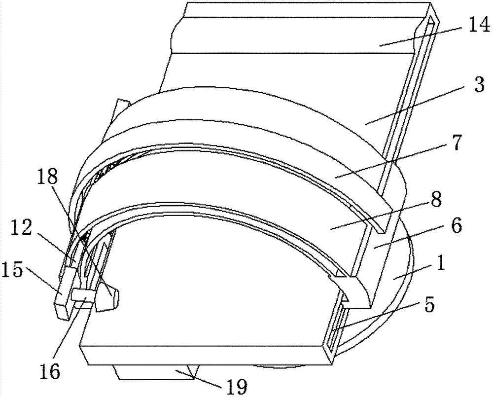 Ultrasonic examination, diagnosis and treatment device guided by B-ultrasonography device