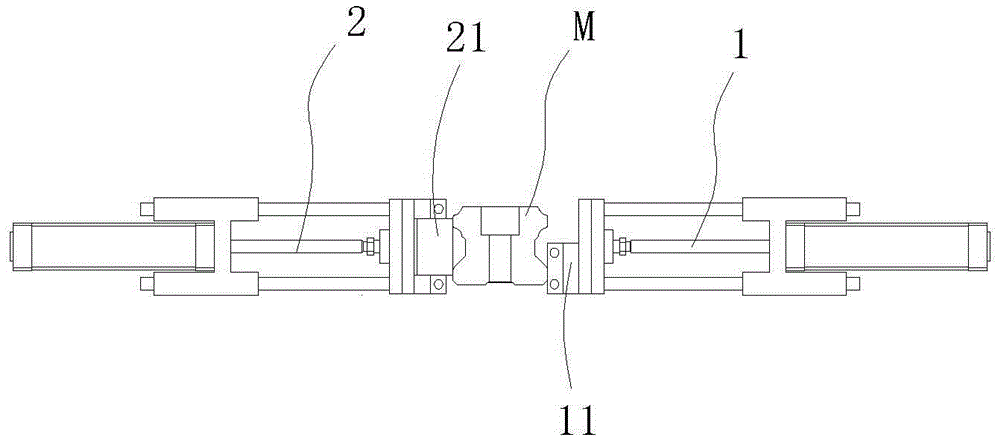 Method and device for installation and correction of linear rolling guide rail of grinding machine