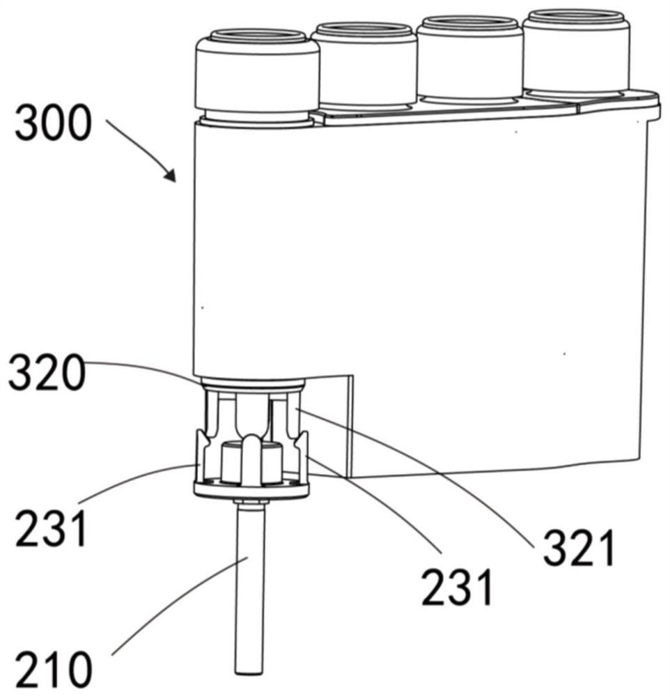 Reagent mixing and loading device and immunodetection equipment