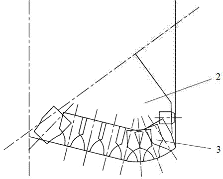 A kind of disc-type toothed roller bit