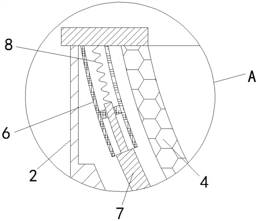 Processing device for frying tea oil seeds