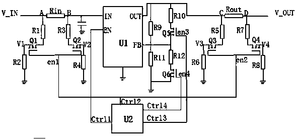 Power conversion efficiency selection circuit, method and mobile power supply