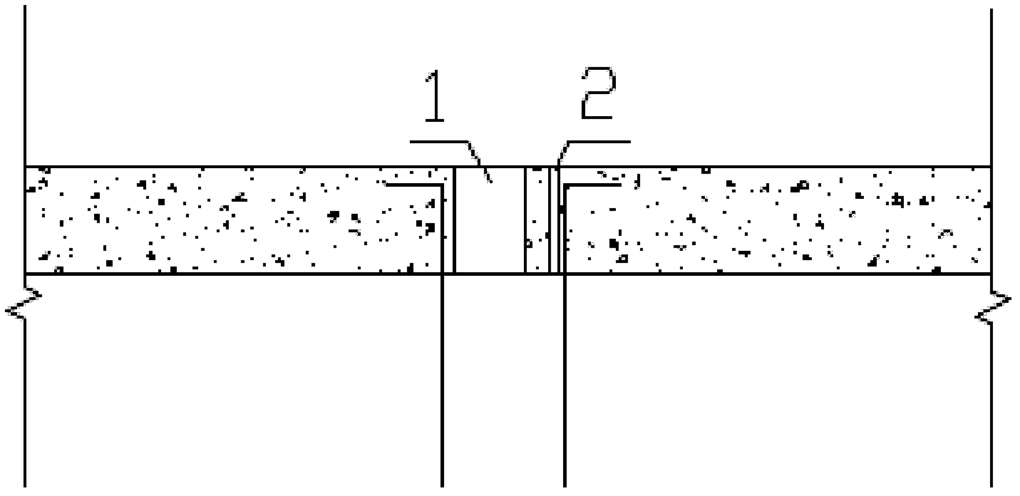 Constructional column top concreting method