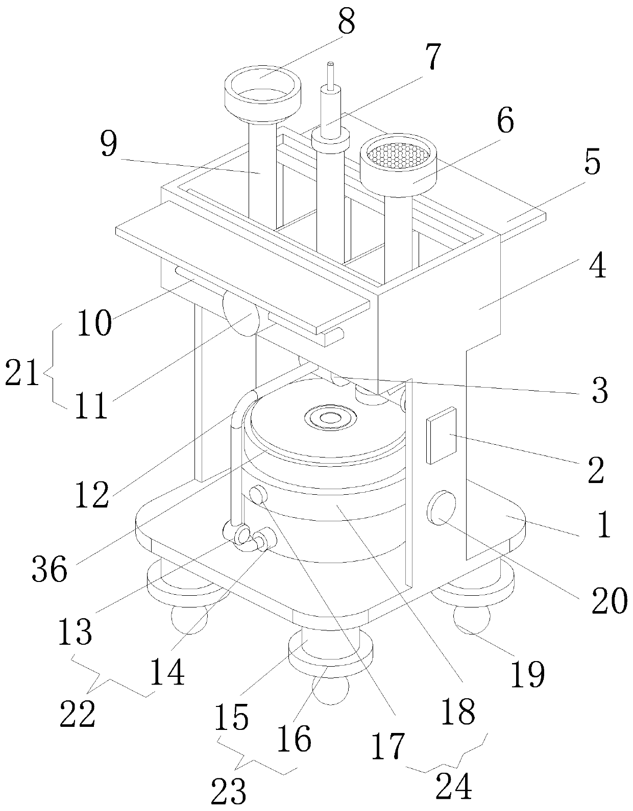 Multifunctional auxiliary anesthesia device for clinical use in the Department of Anesthesiology