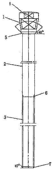 Valve rod forging and cold extruding formation process