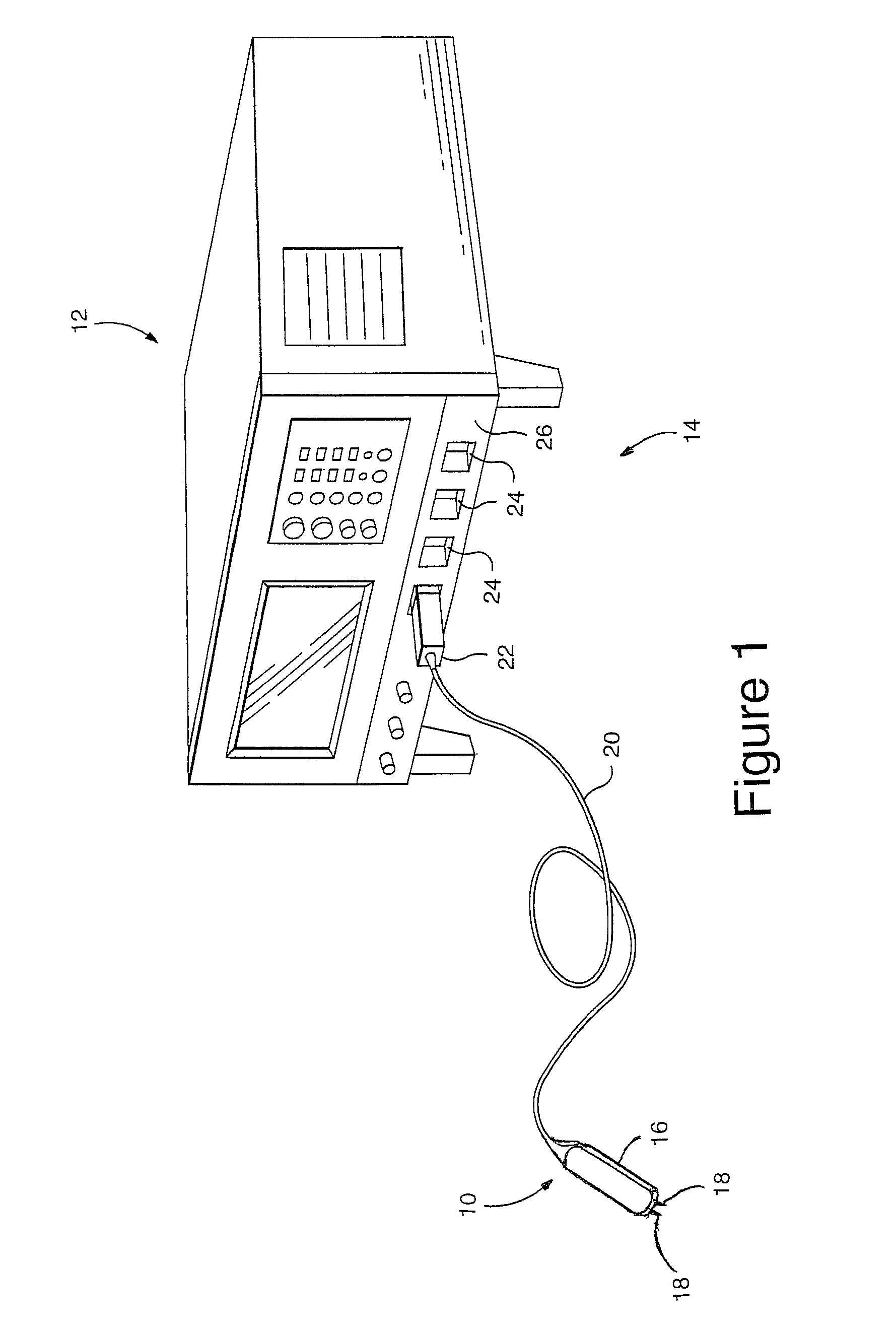 Signal acquisition probe storing compressed or compressed and filtered time domain impulse or step response data for use in a signal measurement system