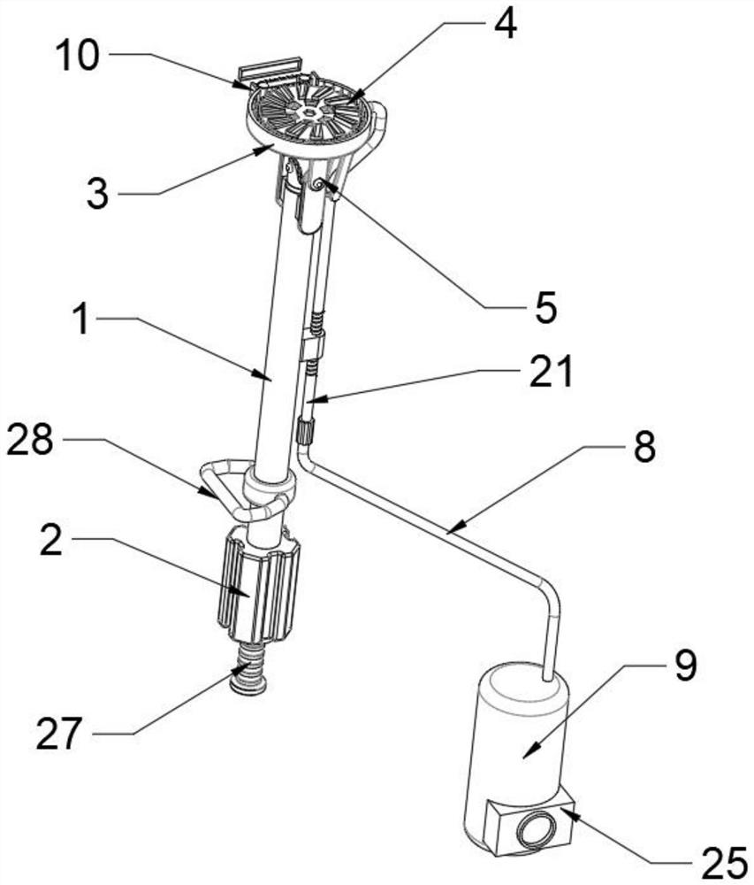 Environment-friendly dust-free coating stripping device