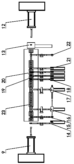 Water heater water pipe assembling device with automatic popping function