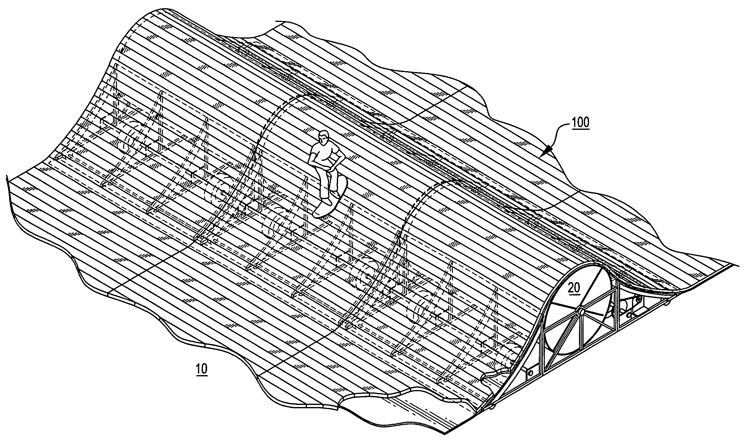 Apparatus, systems and methods for creating a dynamic riding terrain