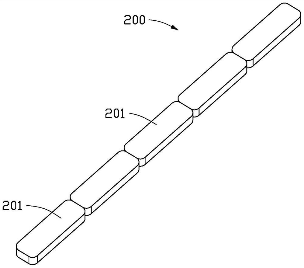 Magnet feeding device