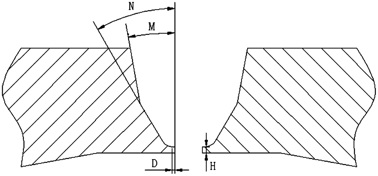 Welding method for main steam or main water supply pipeline of nuclear island of nuclear power plant