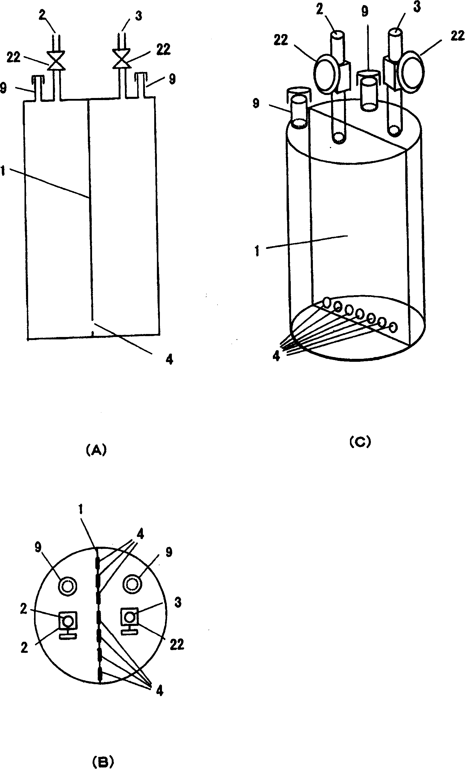 Solid organometallic compound-filled container and filling method thereof